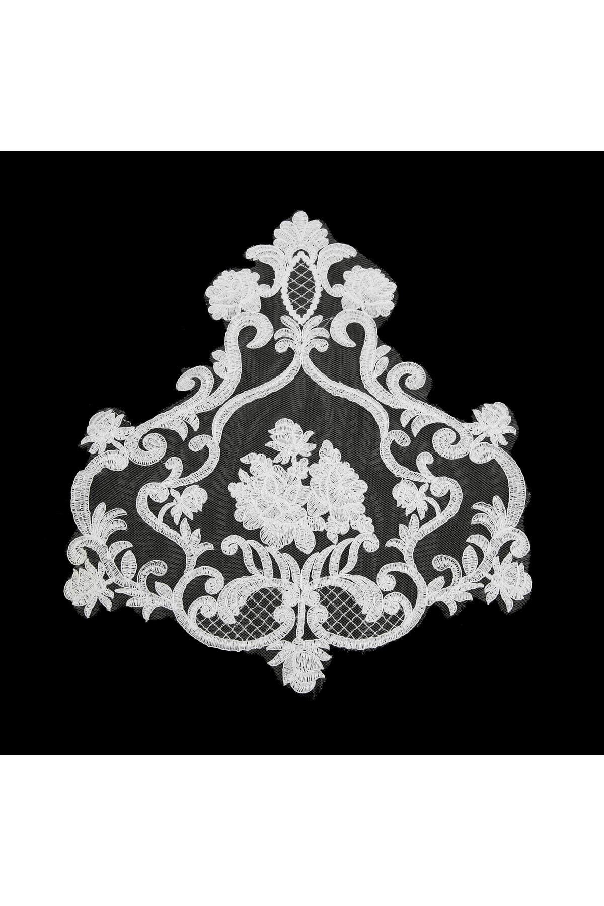 Fransız Motif Fd389 6ad/pkt-krem