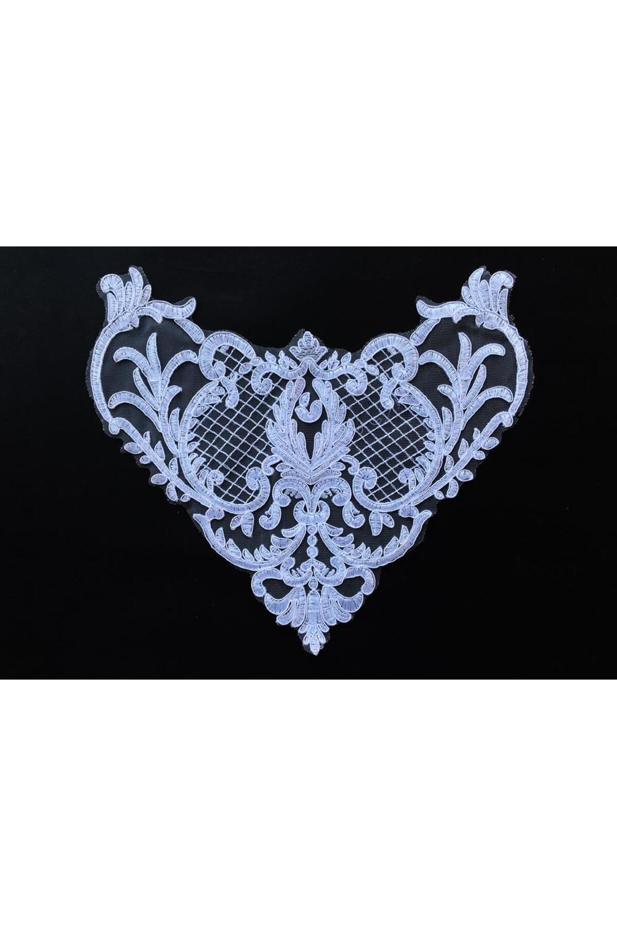 Fransız Motif Fd407 6ad/pkt-beyaz
