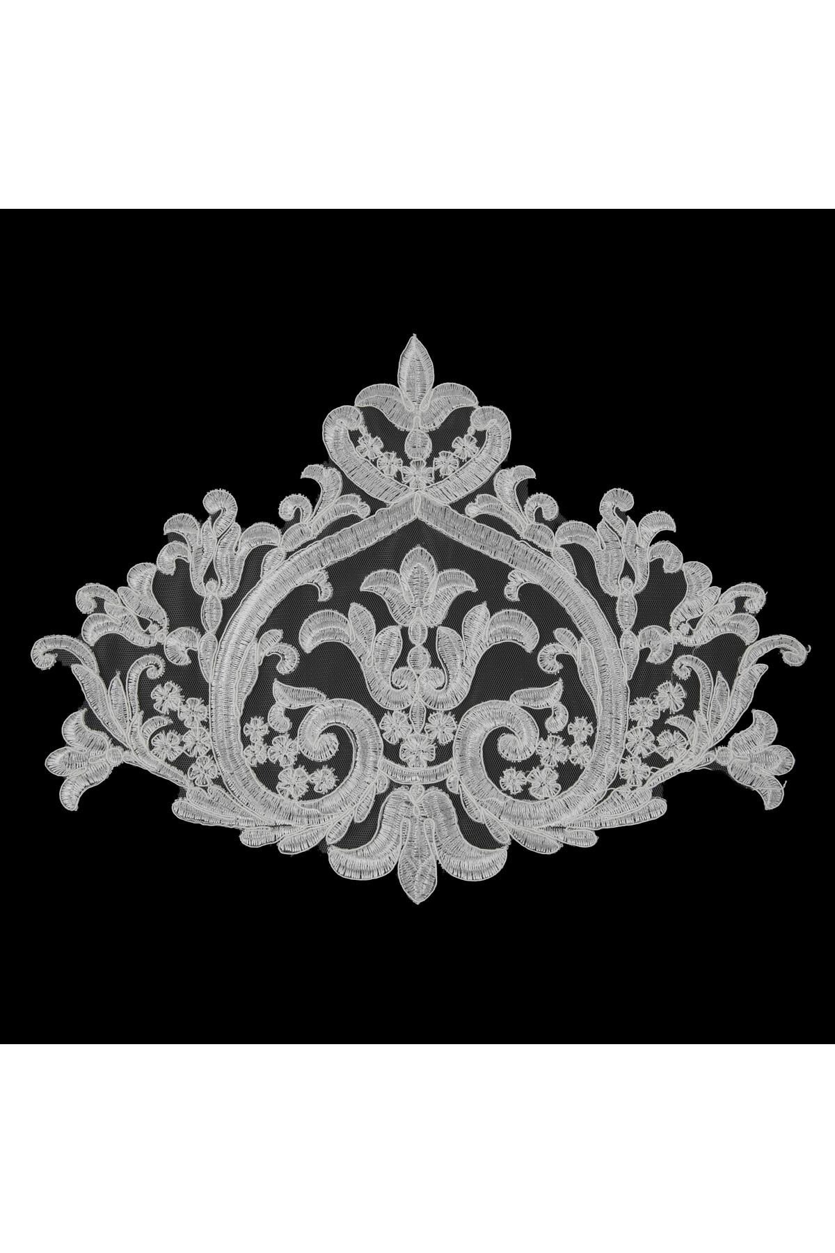 Fransız Motif Fd408 6ad/pkt-krem-altın