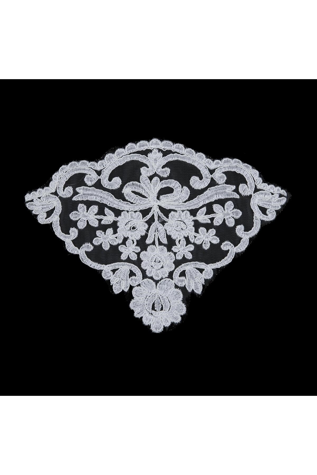 Fransız Motif Fd409 6ad/pkt-beyaz