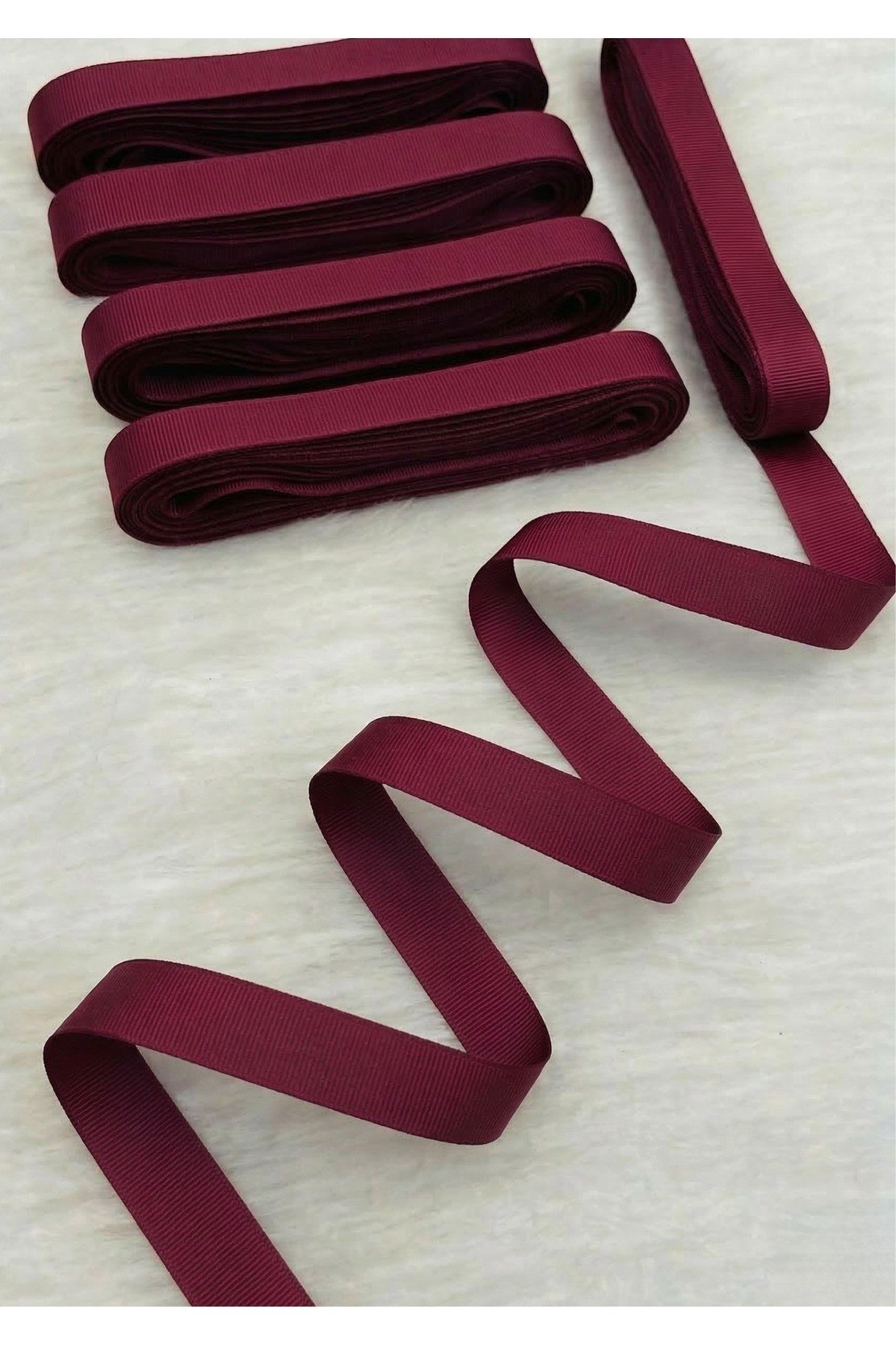 Grogren Kurdele 2cm-10mt-bordo(1007)