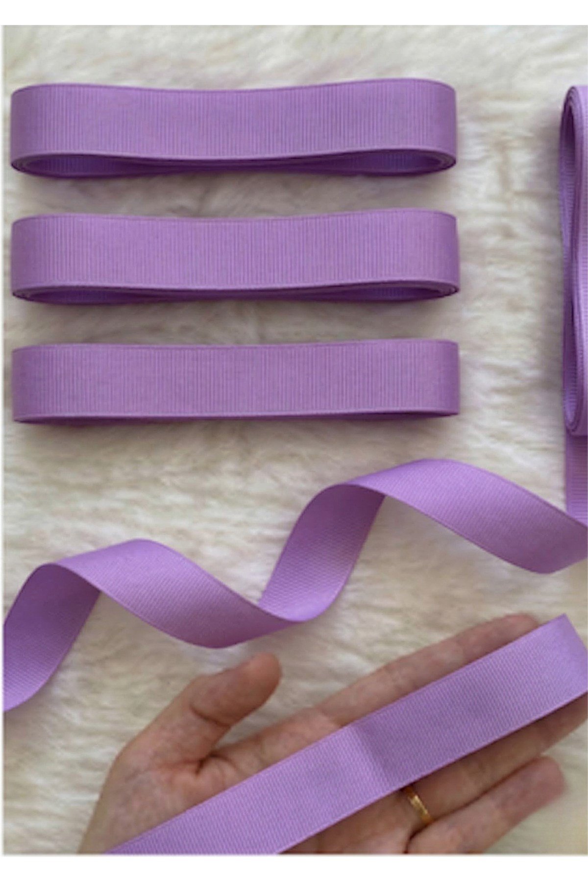 Grogren Kurdele 3cm-10mt-lila(805)
