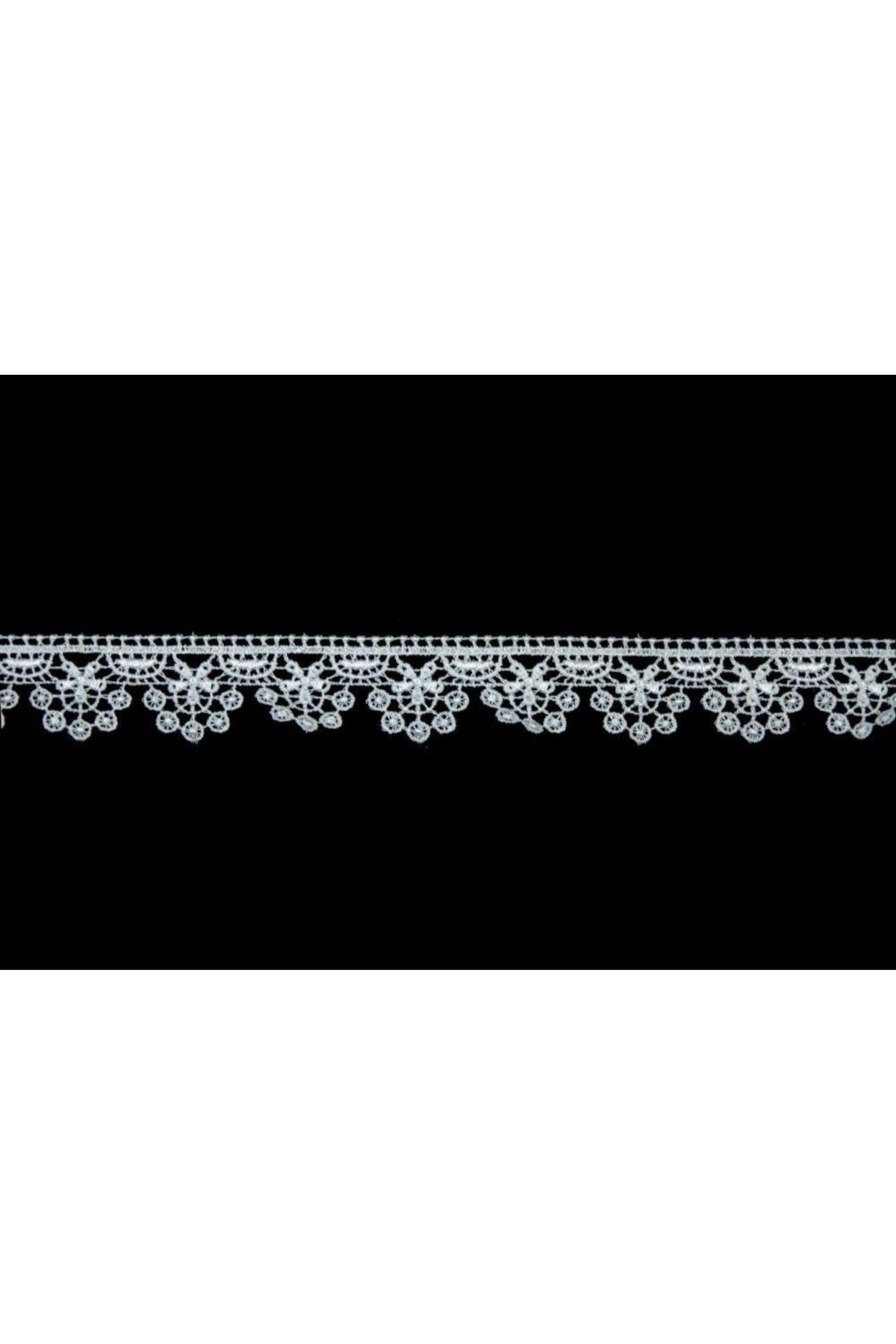 Güpür 43025 9mt-beyaz