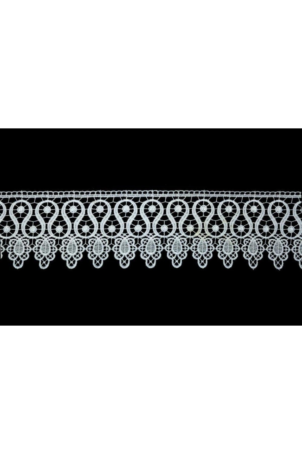 Güpür 460342 9mt-beyaz