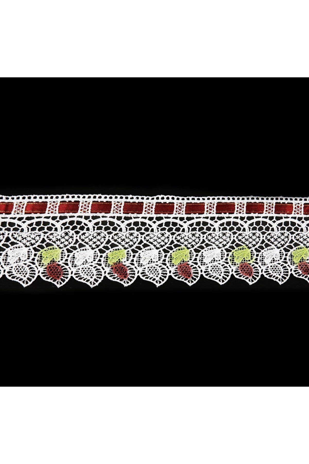 Güpür 7048 Batik 9mt-bordo