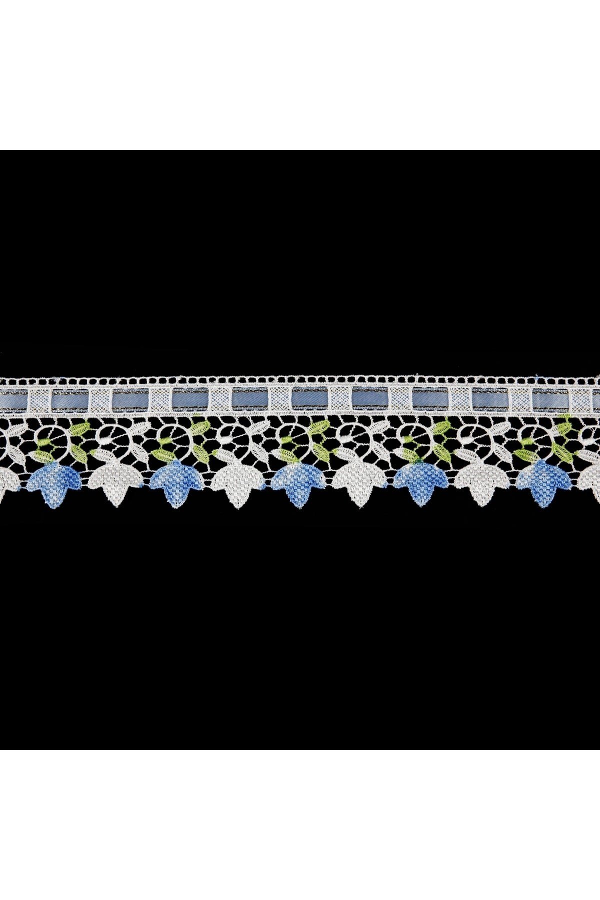 Güpür 7058 Batik 9mt-Mavi