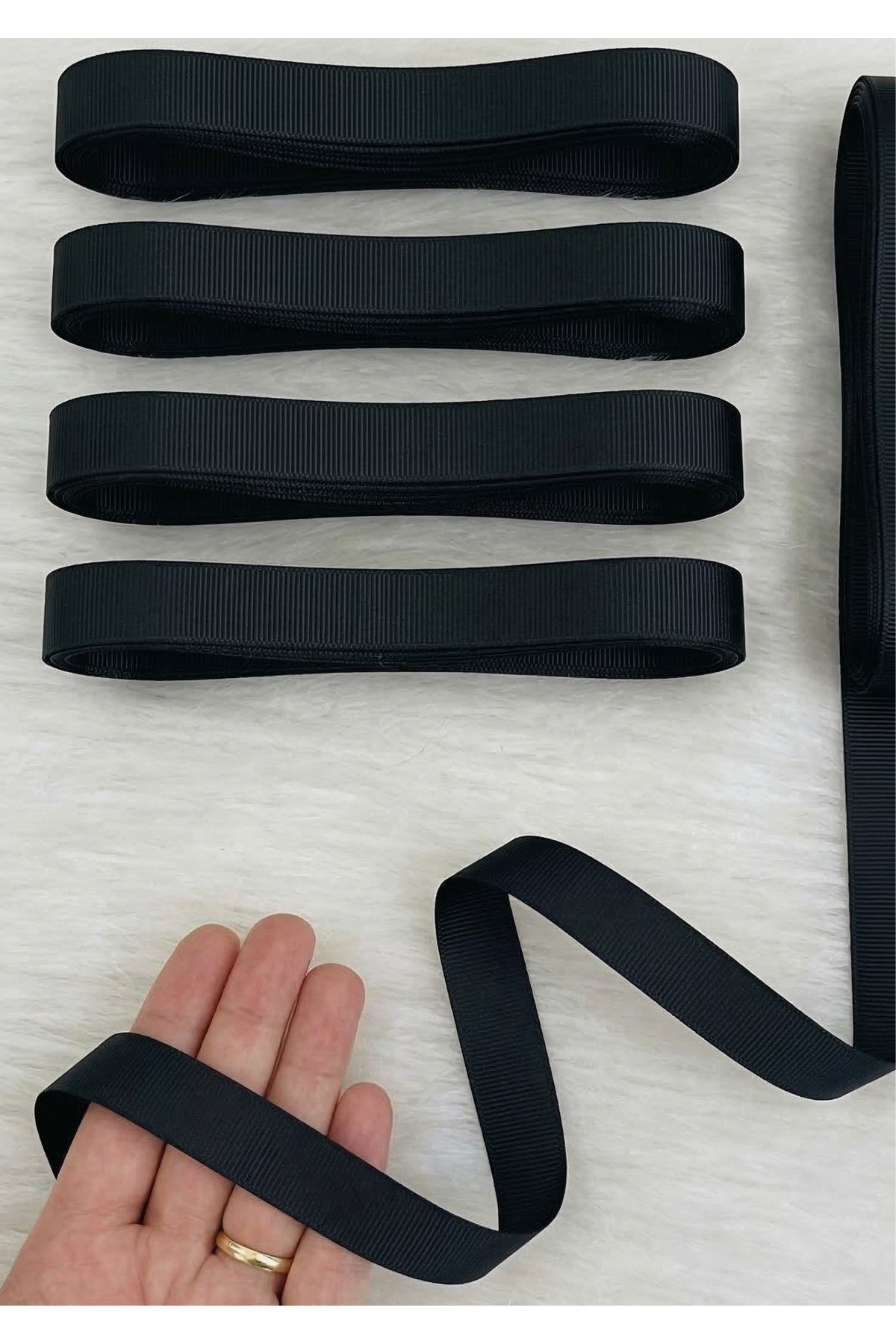Kırmızı Grogren Kurdele 2Cm 10Mt, Bohça Çeyiz Düğün Doğum Günü Parti Hediye Paketleme Süsleme