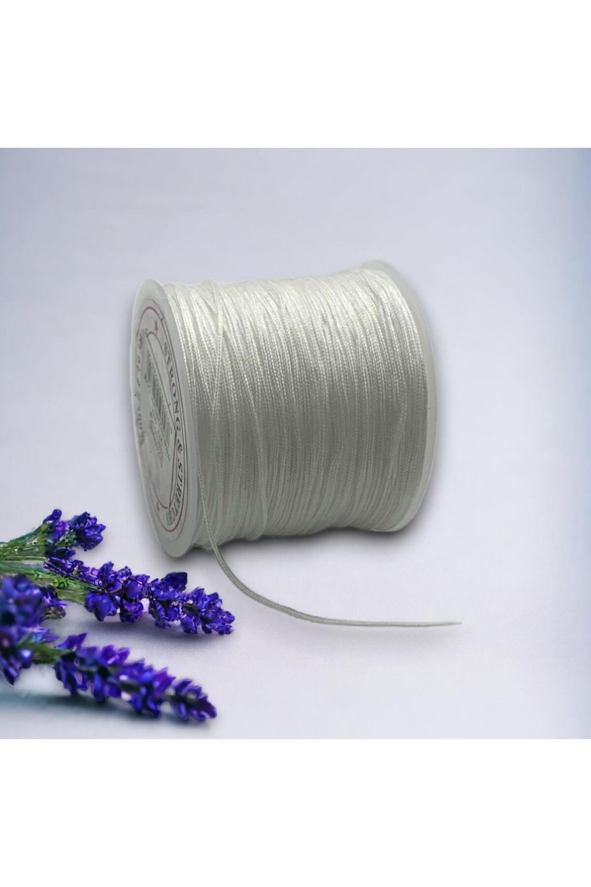 PARAŞÜT İPİ 0,8MM-50MT BEYAZ