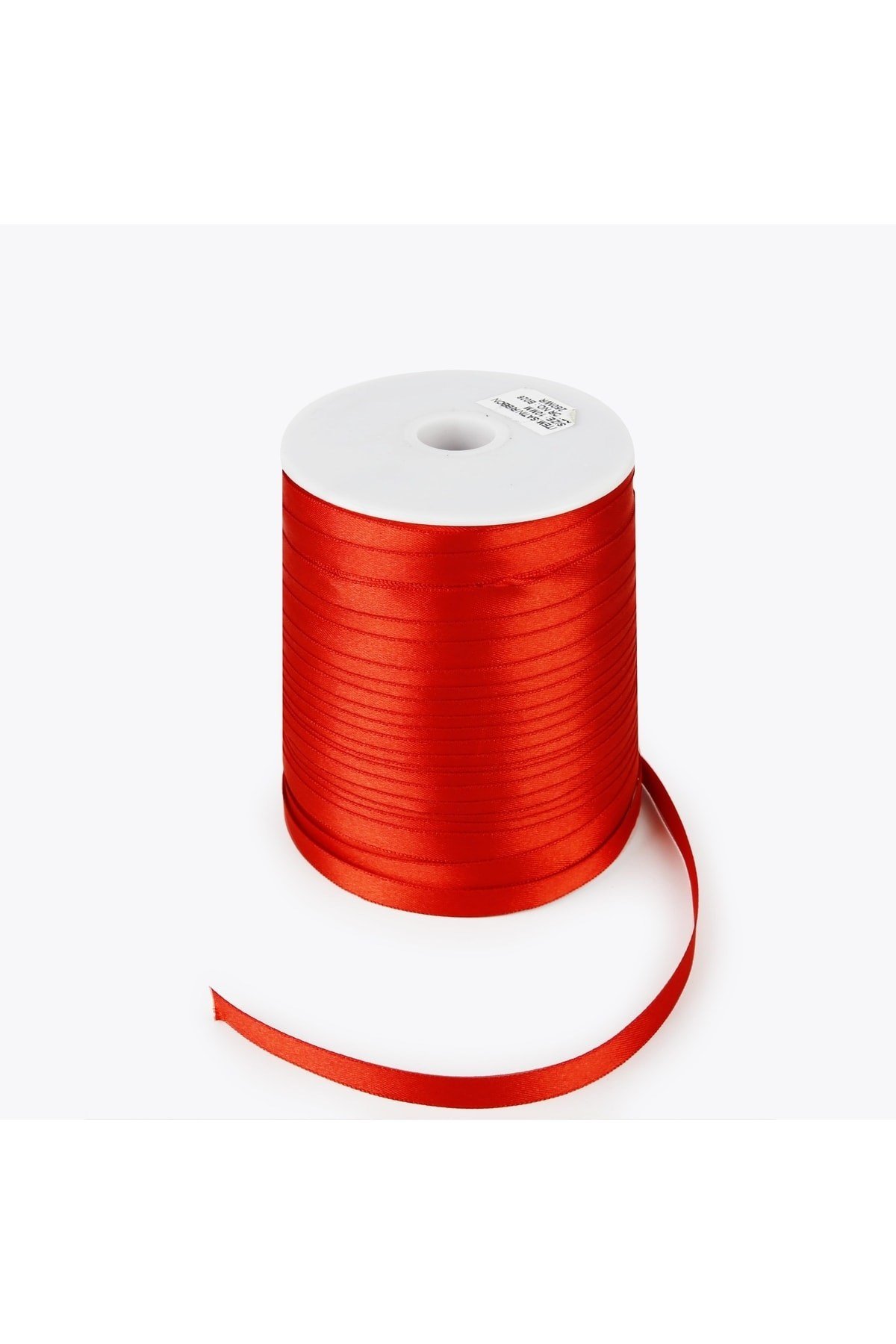 Saten Kurdele 1cm-250mt-kırmızı(1102)