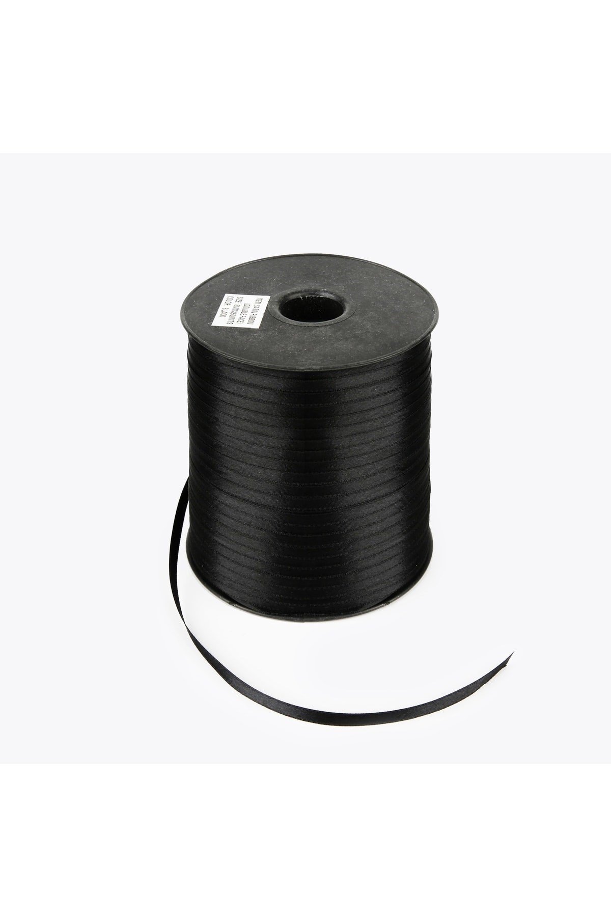 Saten Kurdele 6mm-500mt-siyah(1812)