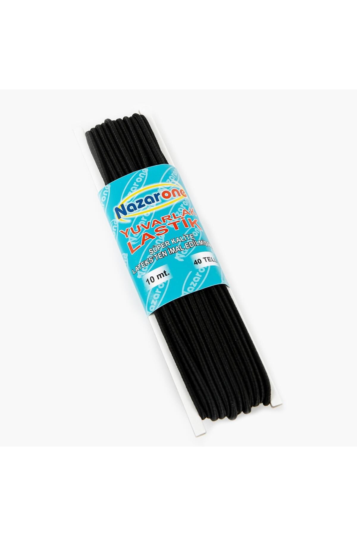 Yuvarlak Lastik 10mt Siyah