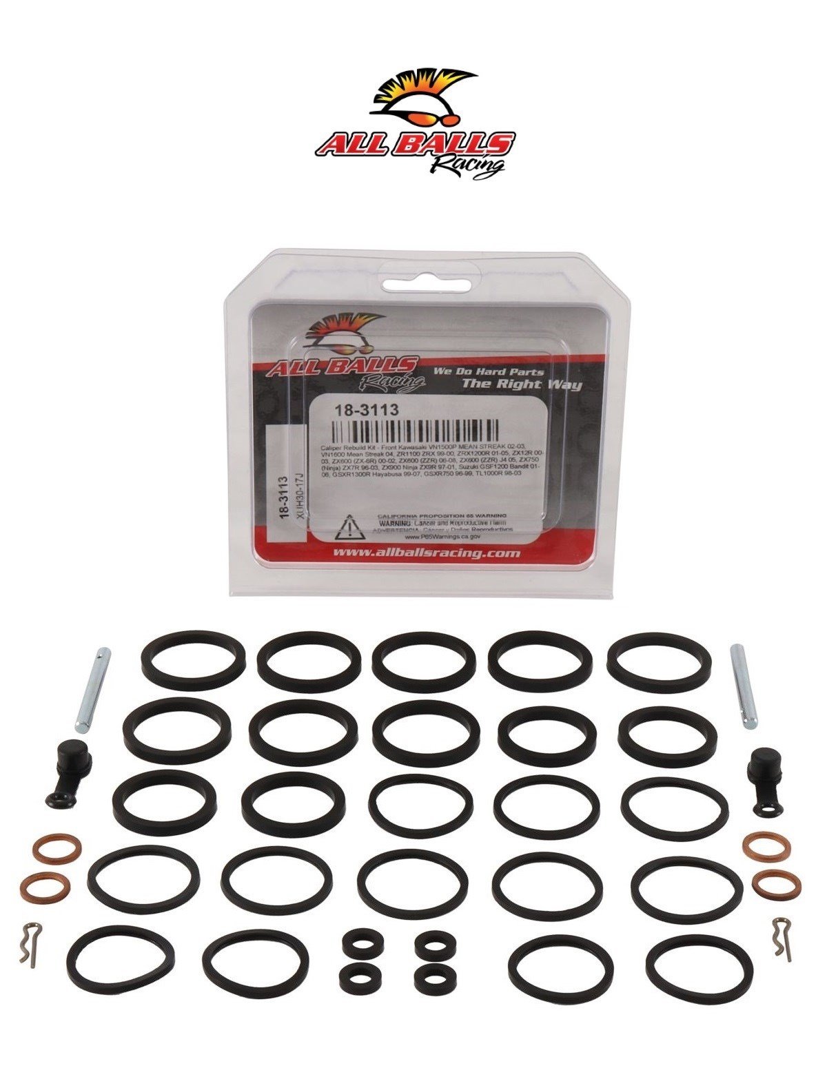 ALL BALLS RACING ABR FREN KALİPER YENİLEME KİTİ - ÖN