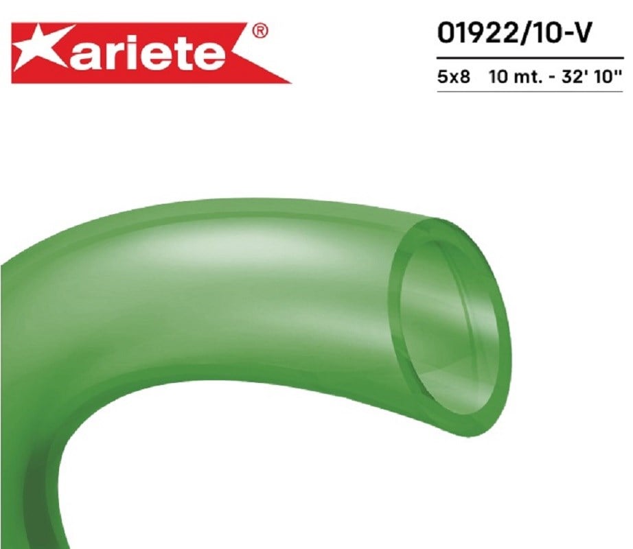 ARIETE BENZİN HORTUMU YEŞİL 5 X 8 mm 10 mt