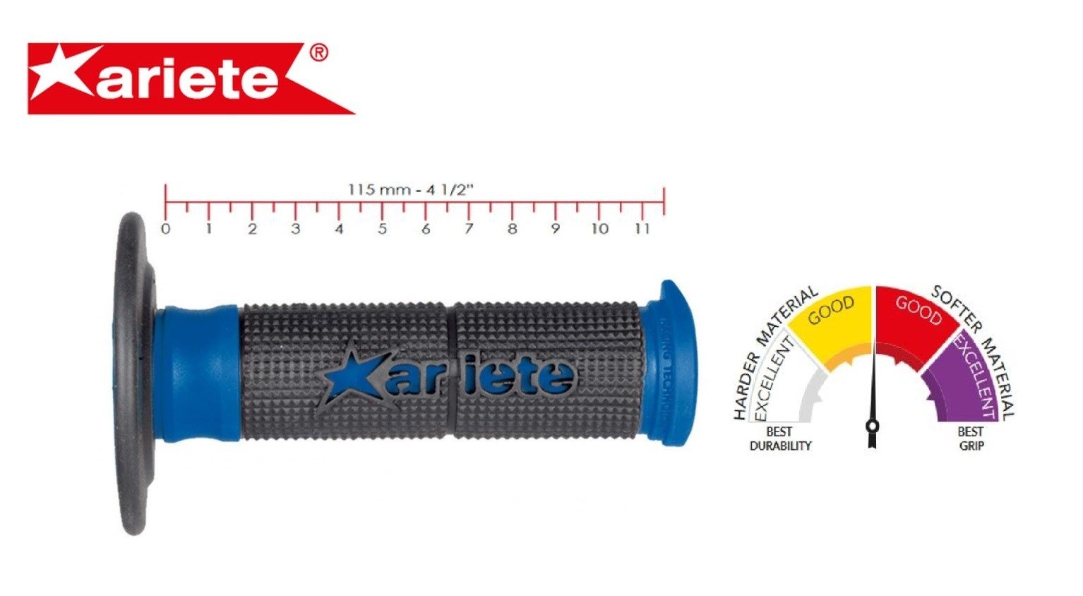 ARIETE ELCİK (OFFROAD) (SİYAH/MAVİ)