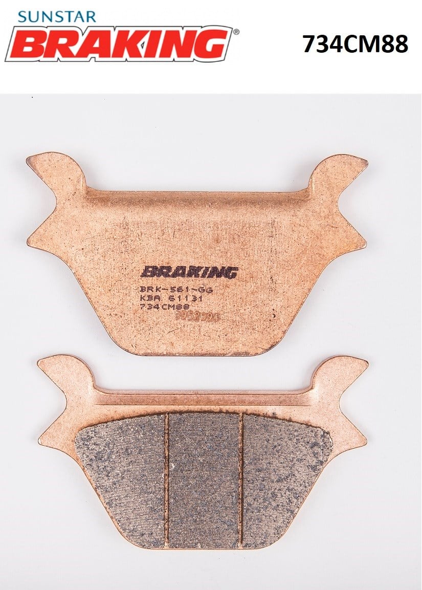 BRAKING SİNTERLİ ARKA FREN BALATASI