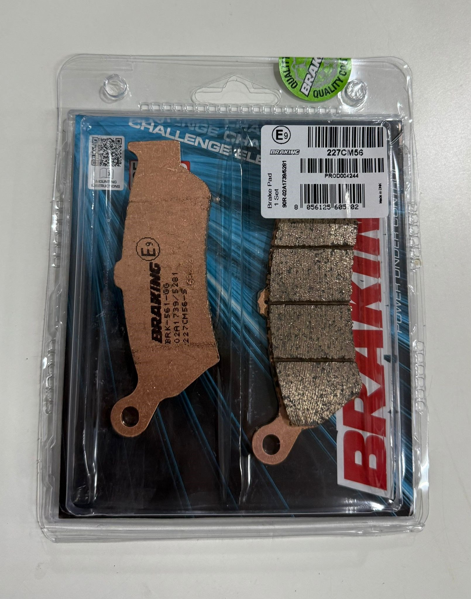 BRAKING SİNTERLİ ARKA FREN BALATASI