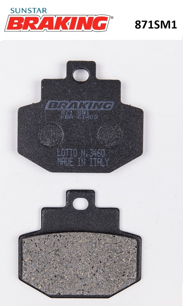 BRAKING YARI METALİK ARKA FREN BALATASI
