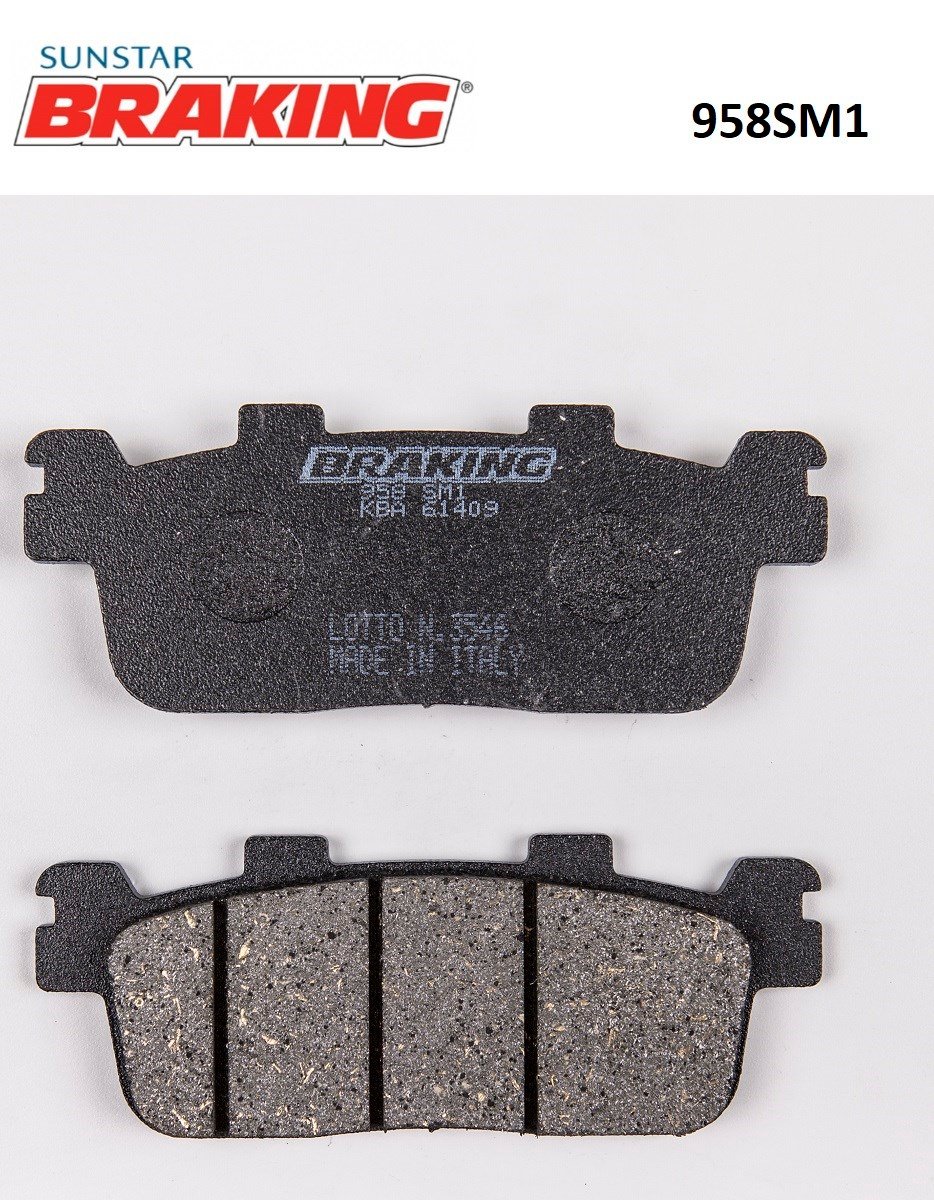 BRAKING YARI METALİK ARKA FREN BALATASI