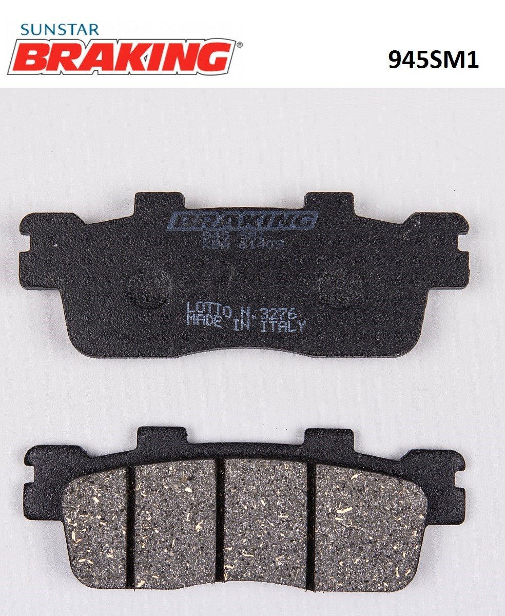 BRAKING YARI METALİK ARKA FREN BALATASI