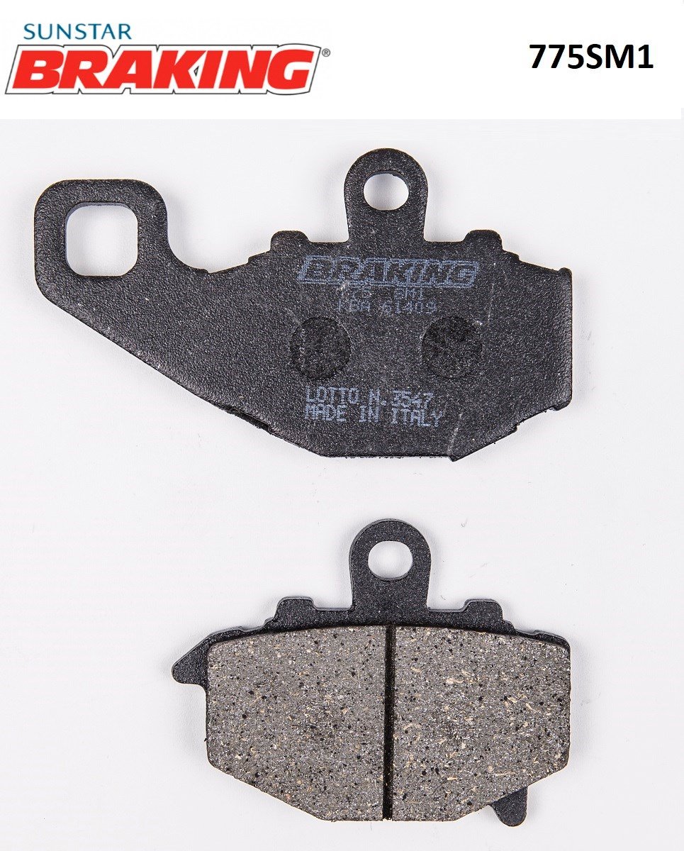 BRAKING YARI METALİK ARKA FREN BALATASI