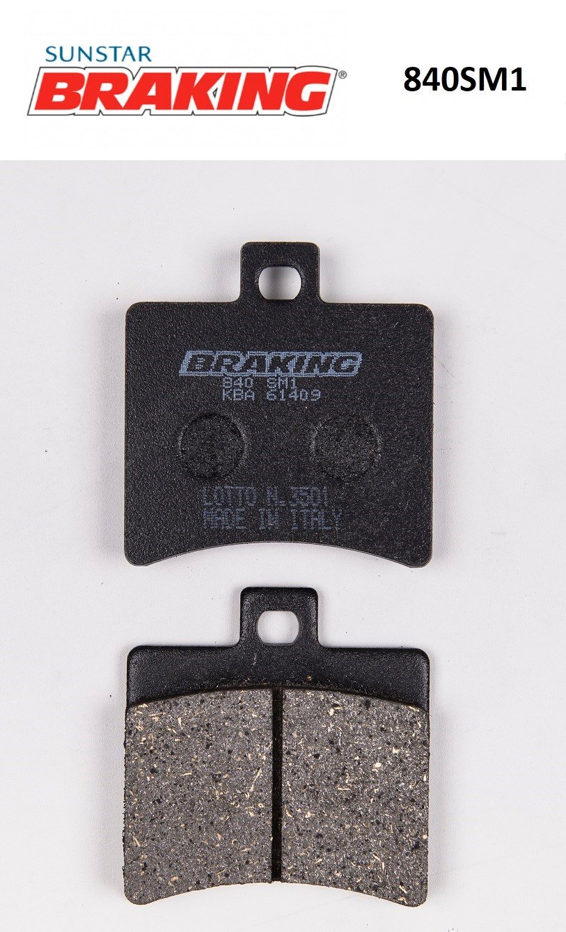 BRAKING YARI METALİK ARKA FREN BALATASI
