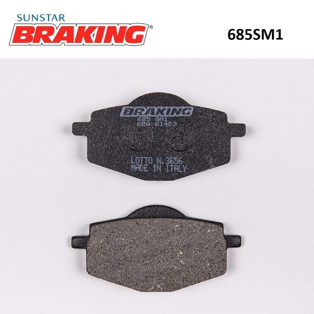 BRAKING YARI METALİK FREN BALATASI