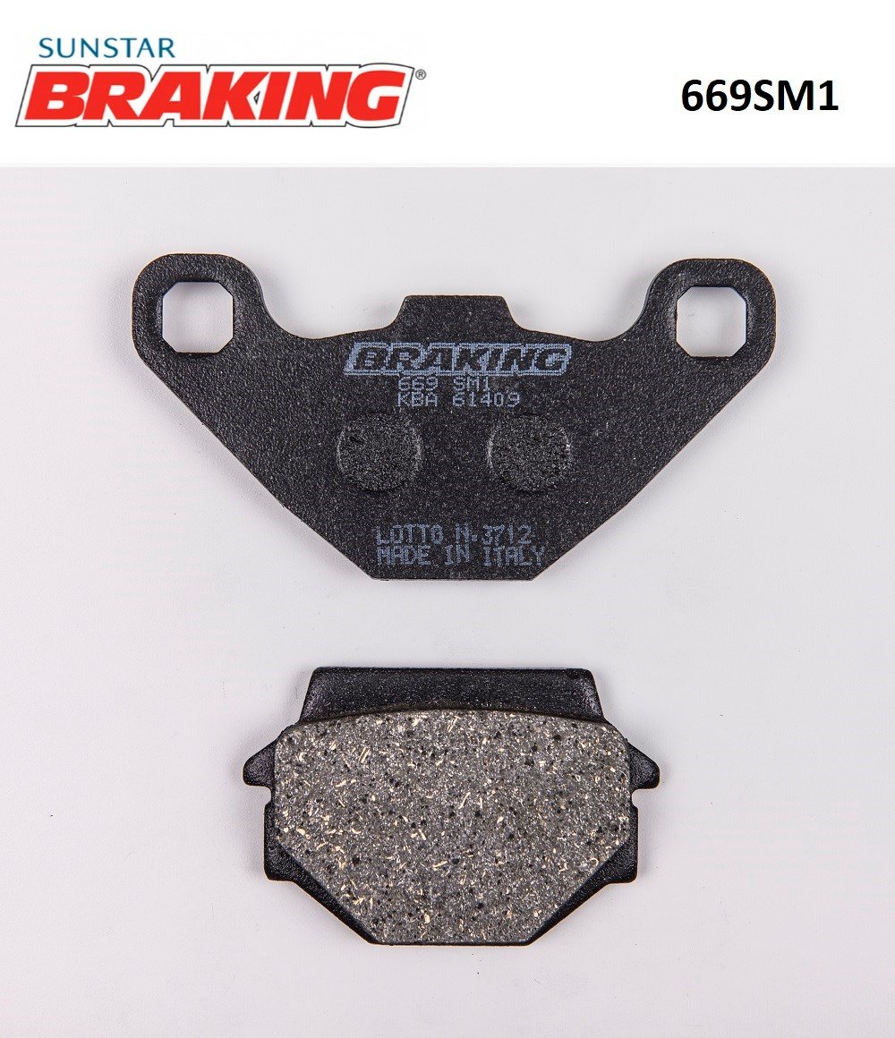 BRAKING YARI METALİK FREN BALATASI