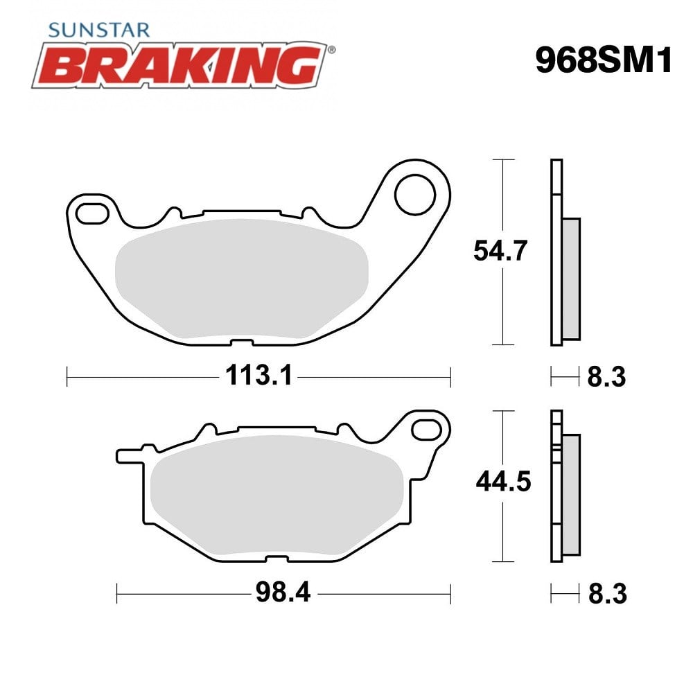BRAKING YARI METALİK ÖN FREN BALATASI