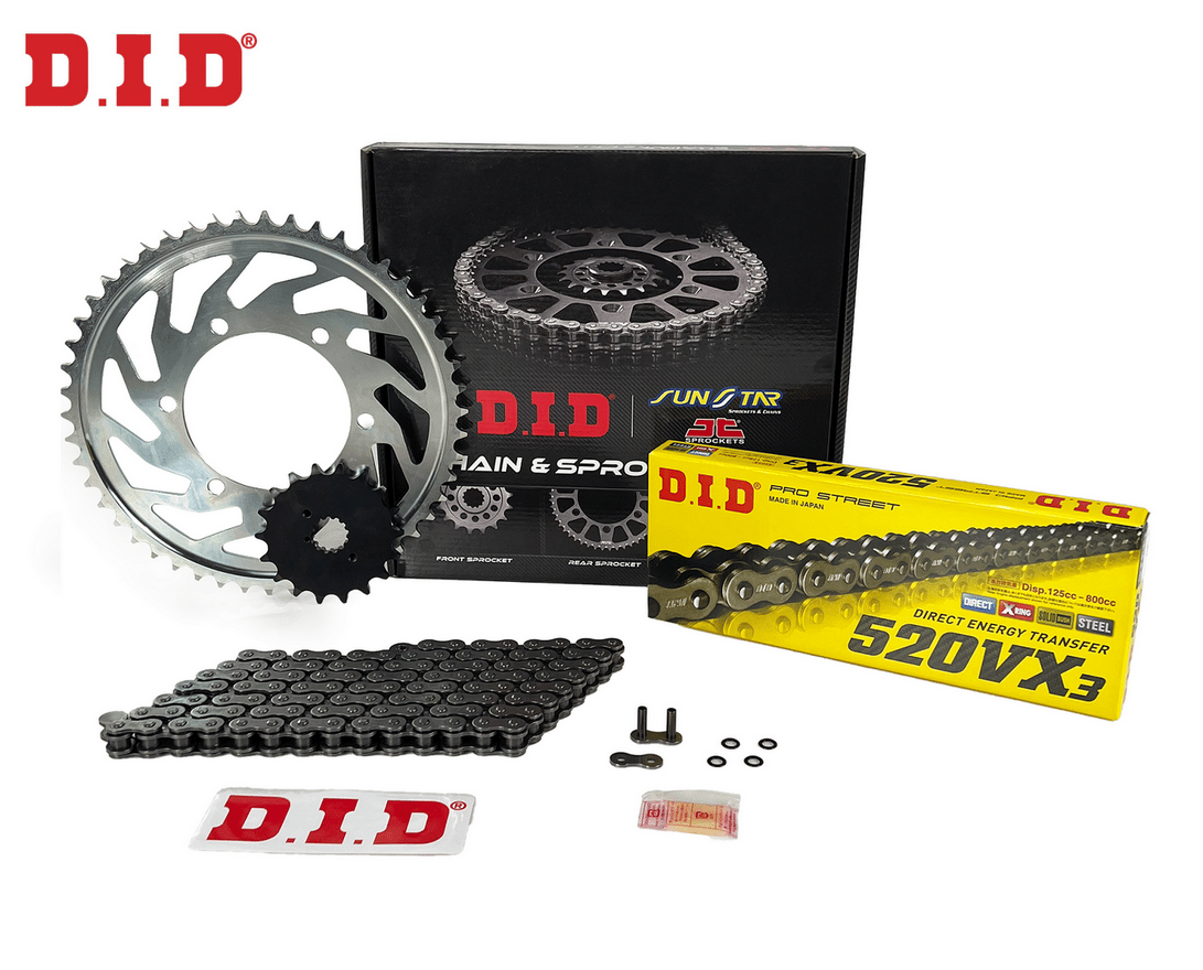 DID ZİNCİR DİŞLİ SETİ - KTM RC (390 CC) - (2014-2019)