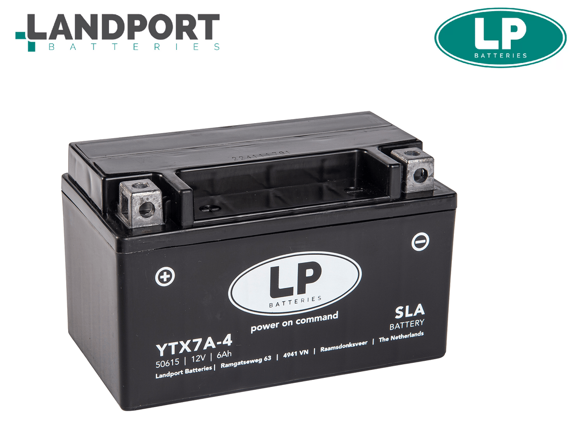 LP - LANDPORT SLA AKÜ (MB LTX7A-4) / 6 A / KG: 2,52 / L:150 / W:87 / H:93 / CCA: 105