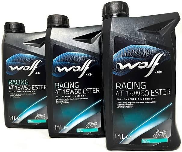 WOLF MOTO 4T 15W50 RACING ESTER 1L MOTOR YAĞI