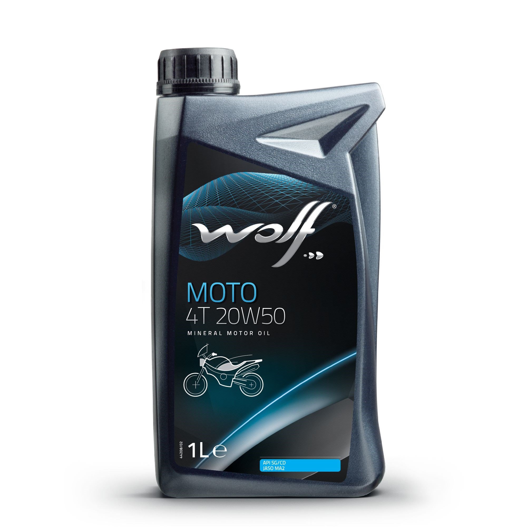 WOLF MOTO 4T 20W50 1L MOTOR YAĞI (MİNERALLİ)