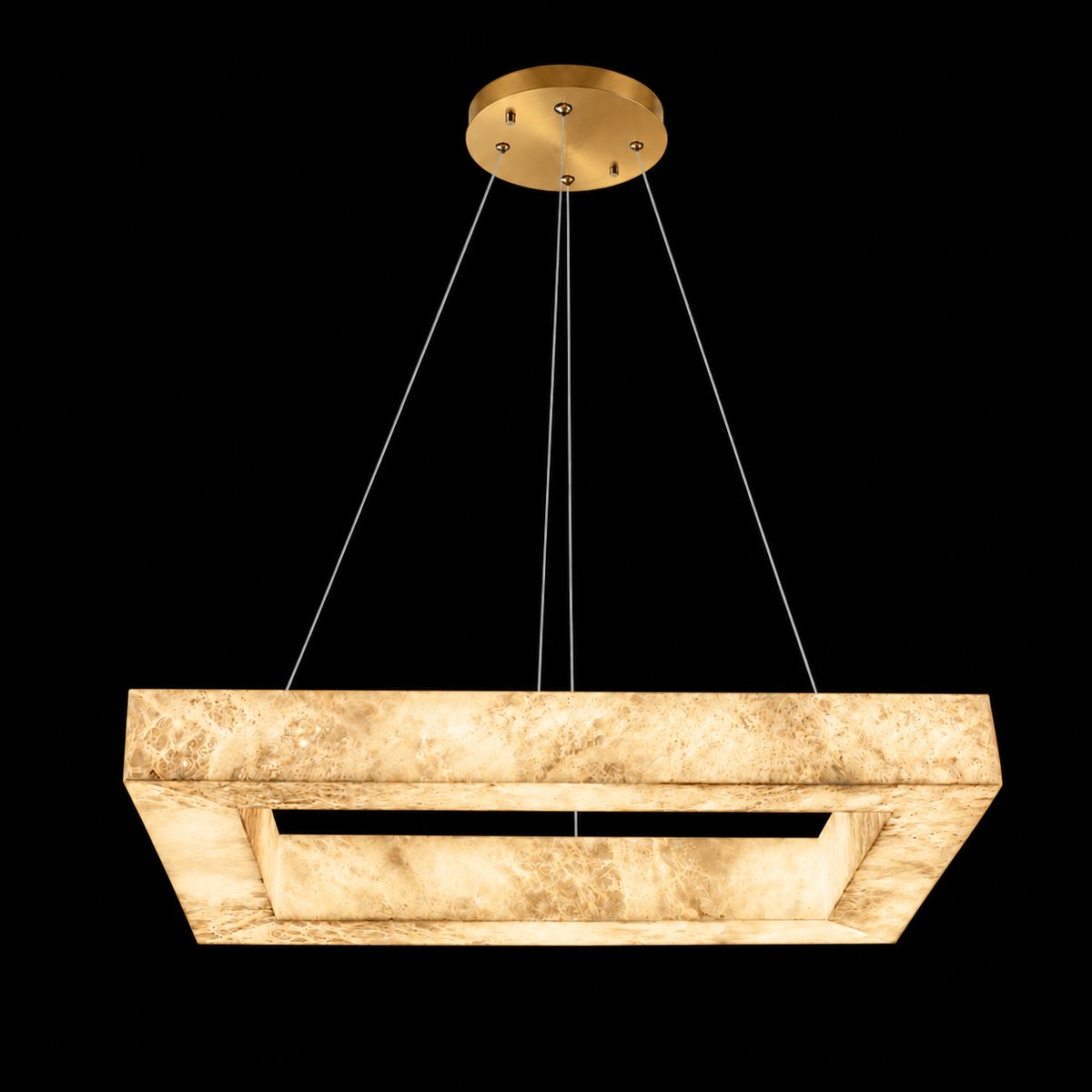 Frame Mermer Sarkıt Avize