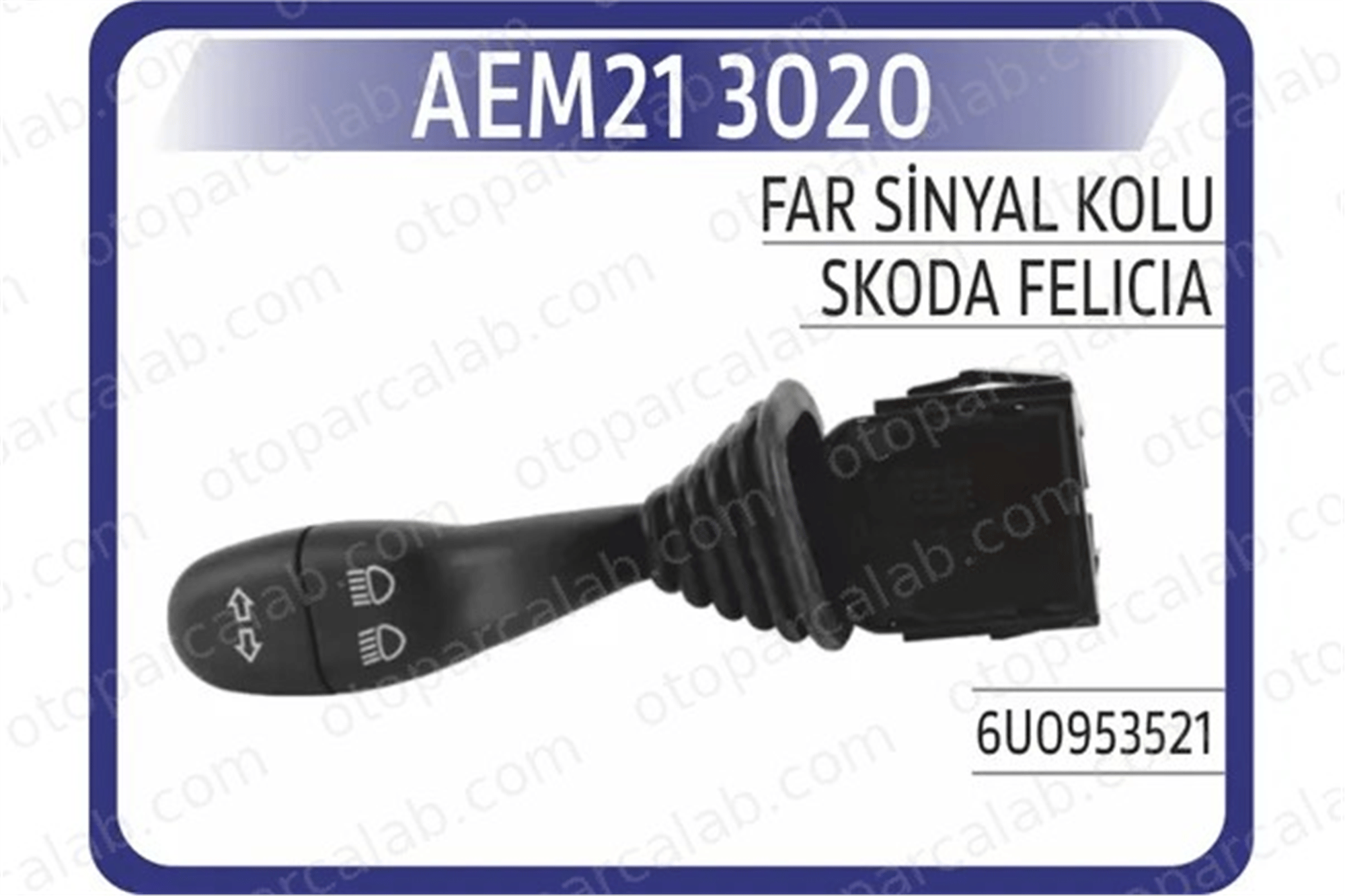 AEM 21 3020 Far Sinyal Kolu SKODA FELICIA I FELICIA I Station wagon 6U0953521