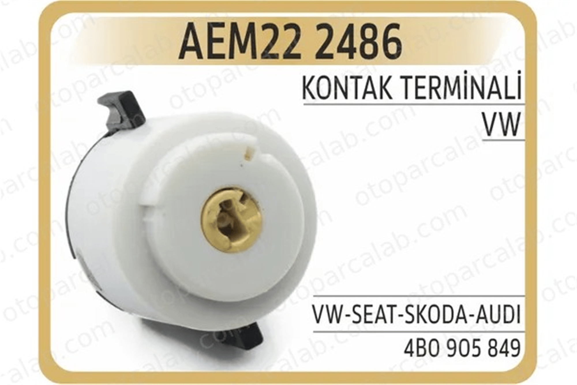 AEM 22 2486 Kontak Termik AUDI A6 C5 Avant A6 C5 4B0905849