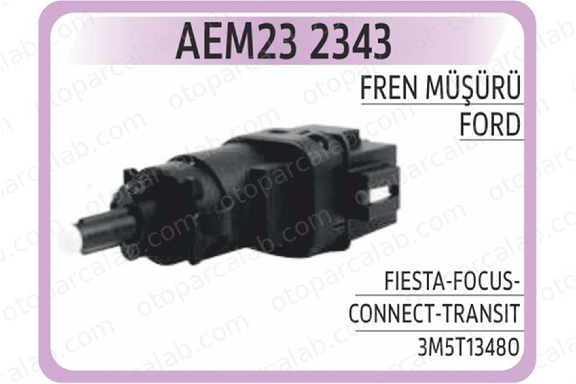 AEM 2343 Fren Müşürü VOLVO V70 III V60 I 3M5T13480 1223097