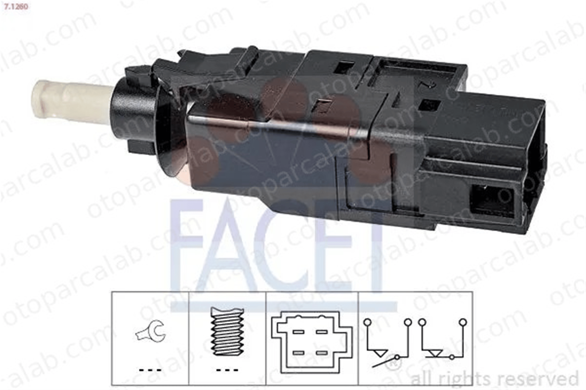 AEM 2554 Fren Müşürü MERCEDES-BENZ A-SERISI C-SERISI T-Model A0015453809 A0015452009
