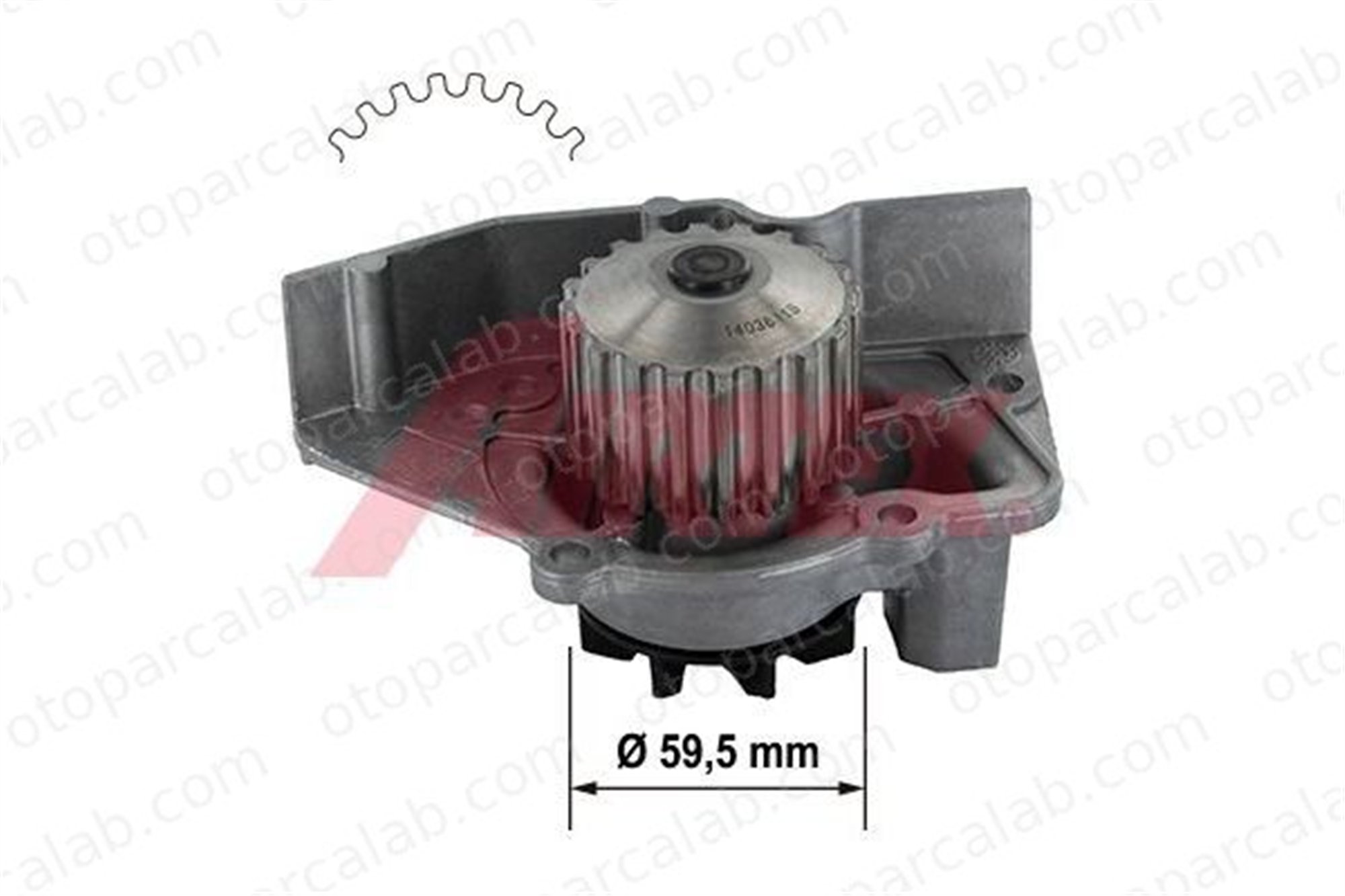 AIRTEX 1359 Devirdaim Su Pompası PEUGEOT 405 I 405 I Break 120150 120161