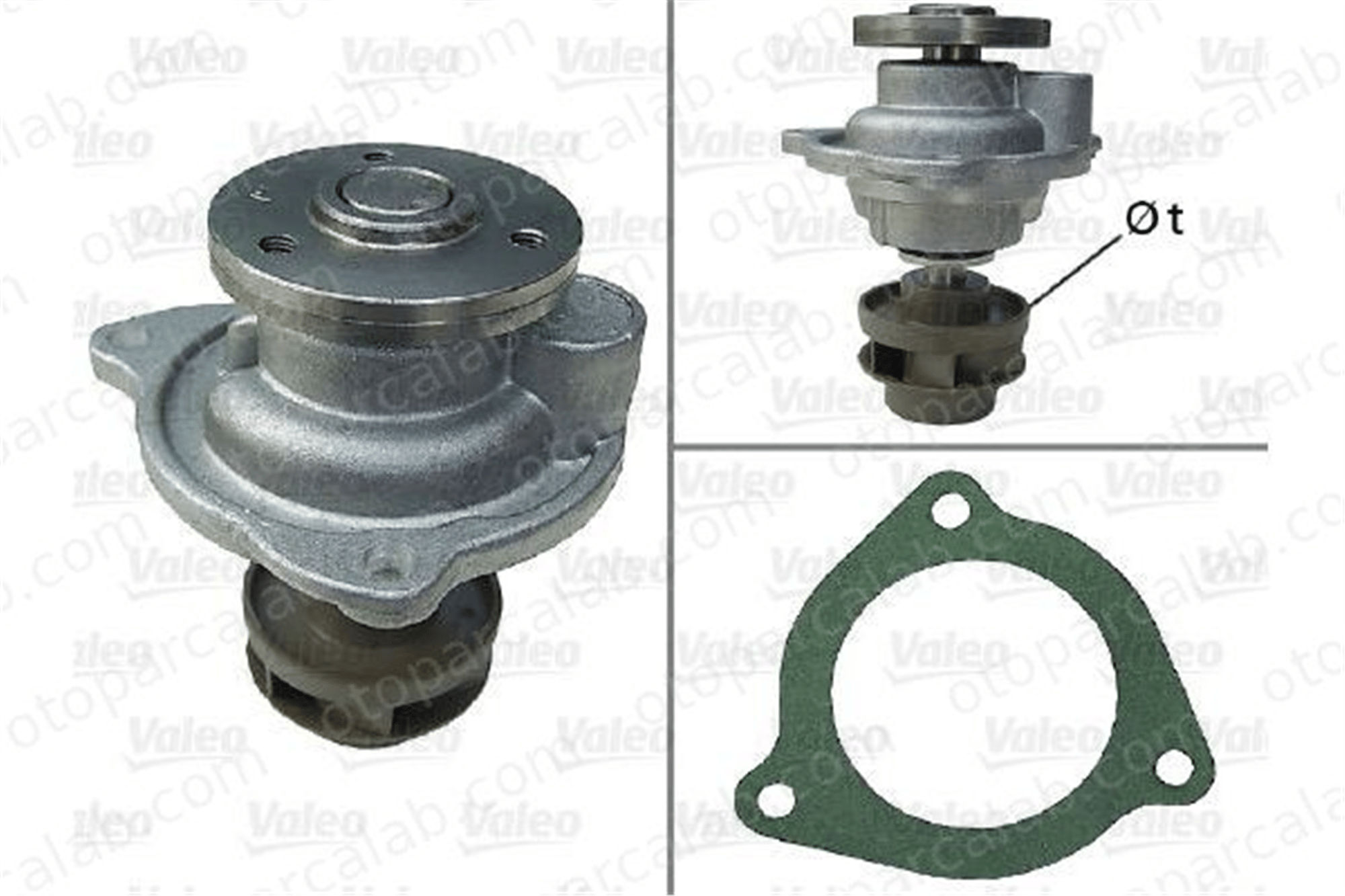 AIRTEX 1826 Devirdaim Su Pompası FORD FIESTA V KA 2S6G8591A1A 1798955