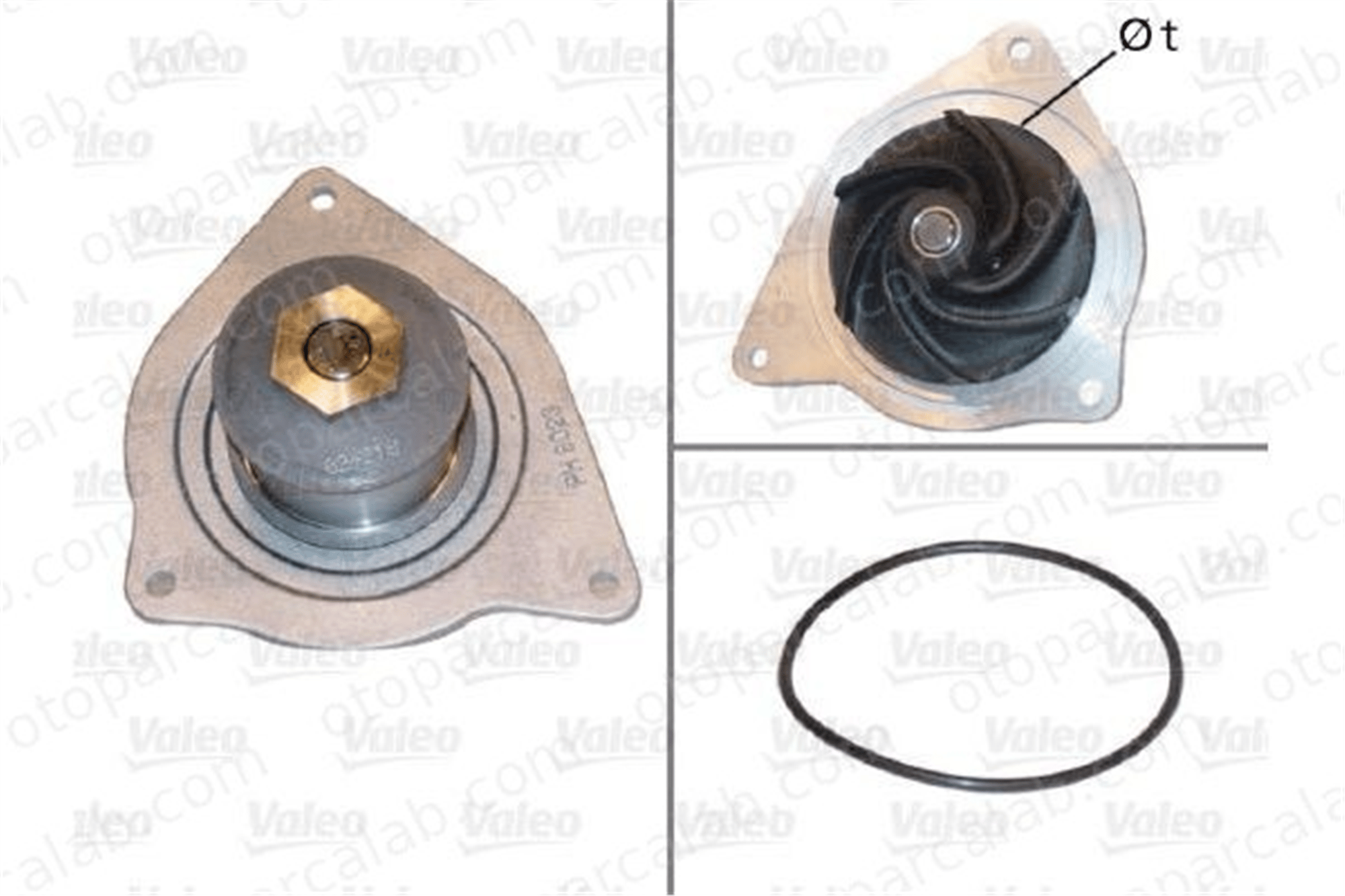 AIRTEX 7141 Devirdaim Su Pompası CHRYSLER VISION 4556543 4882837AB