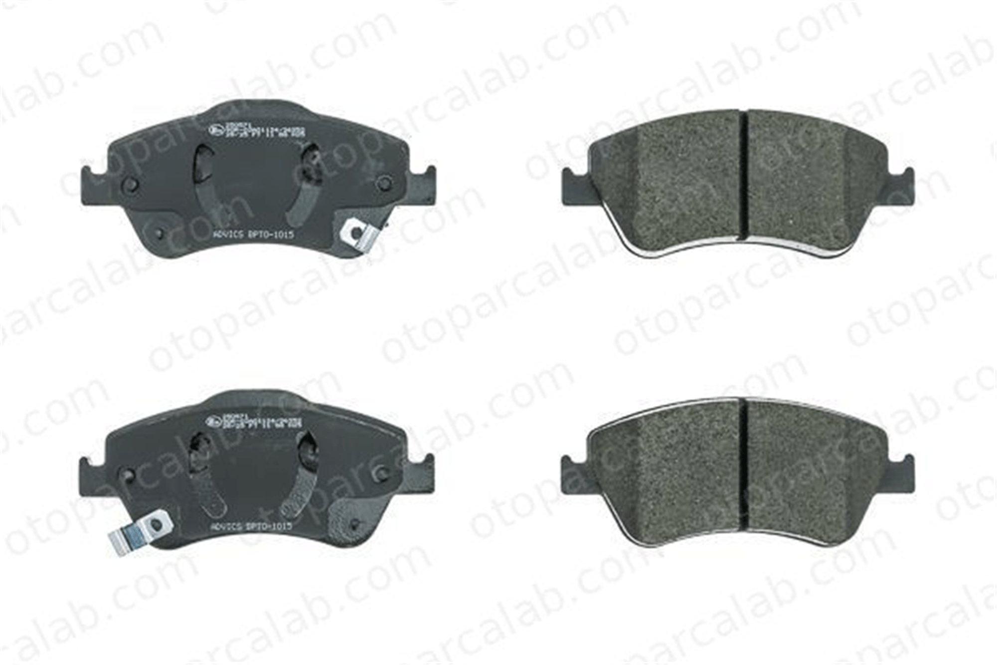 AISIN BPTO-1015 Fren Disk Balata Ön TOYOTA AURIS COROLLA Sedan 446502200 0446502200
