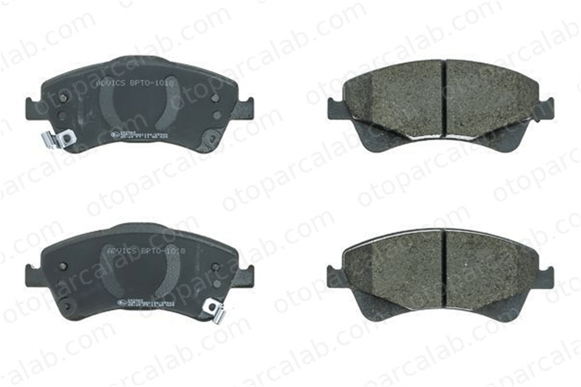 AISIN BPTO-1018 Fren Disk Balata Ön TOYOTA AVENSIS Sedan AVENSIS Station wagon 446502170 0446502170