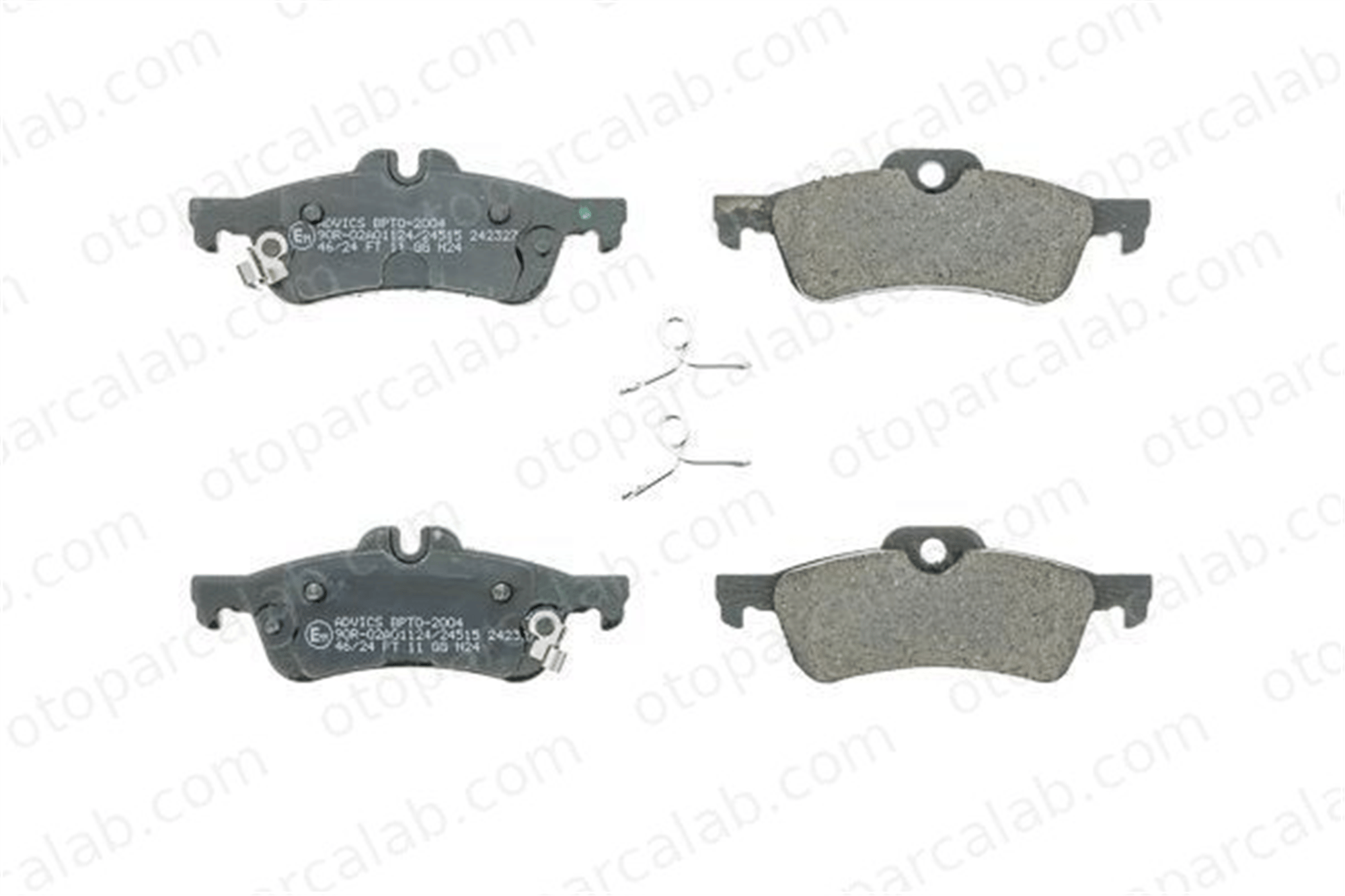 AISIN BPTO-2004 Fren Disk Balata Arka TOYOTA YARIS 44660D010 044660D010