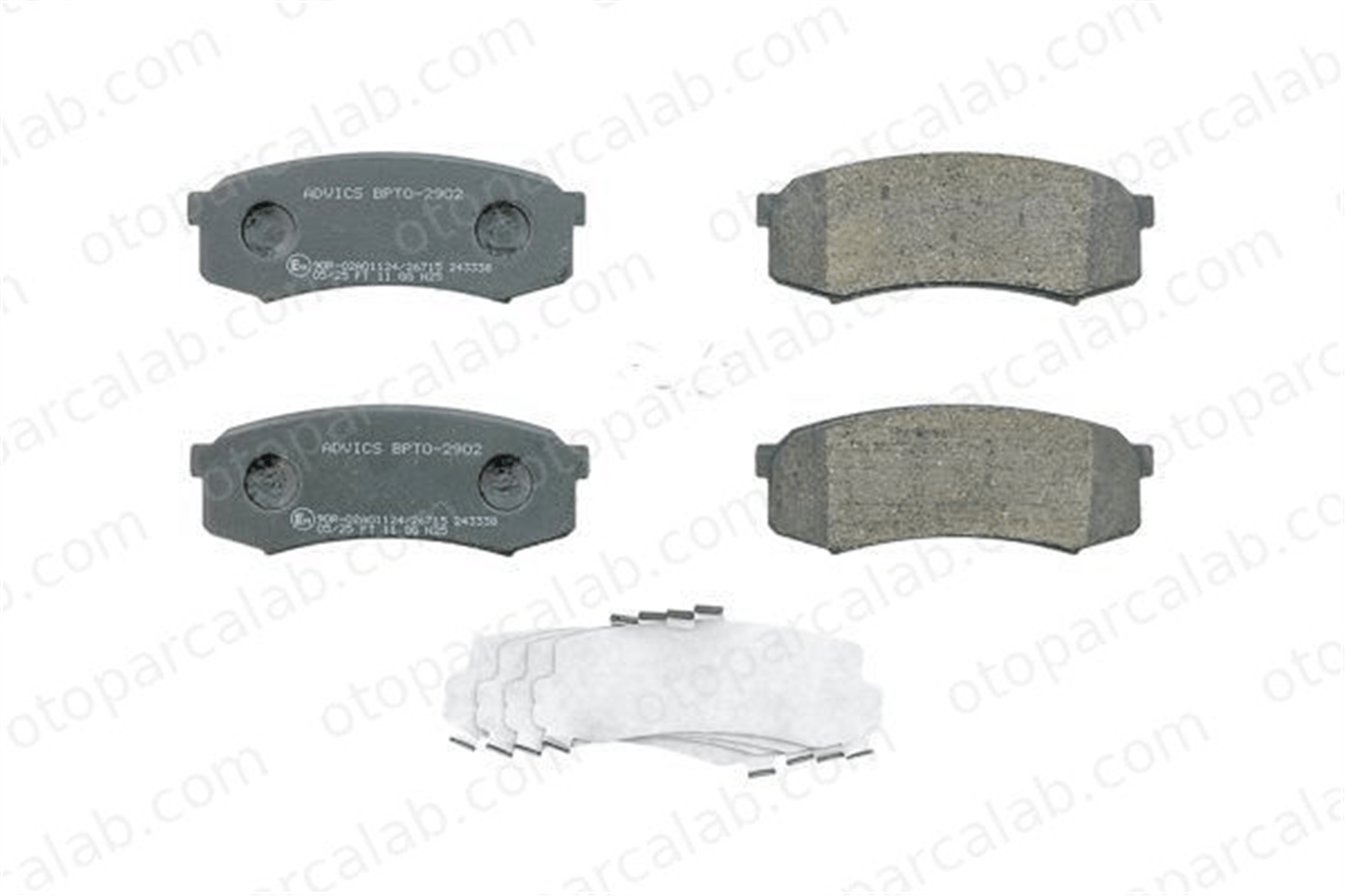 AISIN BPTO-2902 Fren Disk Balata Arka TOYOTA LAND CRUISER PRADO LAND CRUISER 80 446560010 0446560010