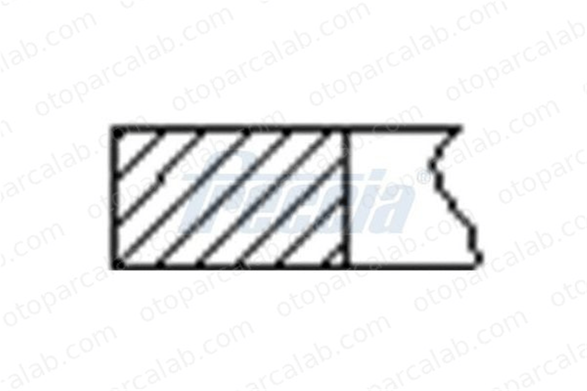AKD 222-3564-00 Segman (69.60MM-STD) FIAT DOBLO Kasa/büyük limuzin DOBLO MPV 630365 71752645