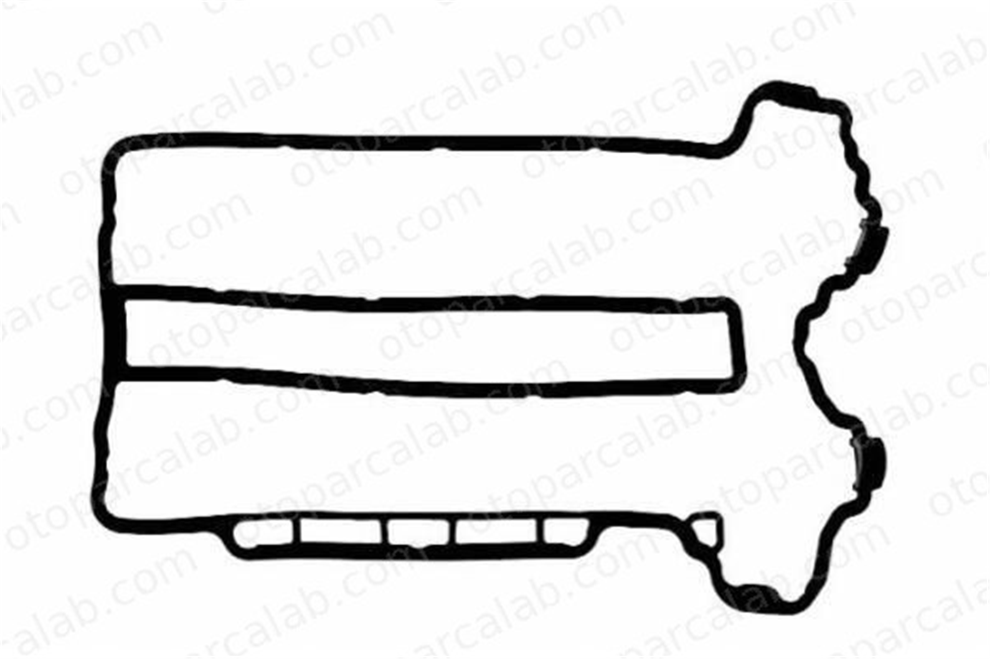 AKD 638741 Üst Kapak Contası (Külbütör) OPEL ASTRA G Hatchback ASTRA G Sedan 638741 90530075