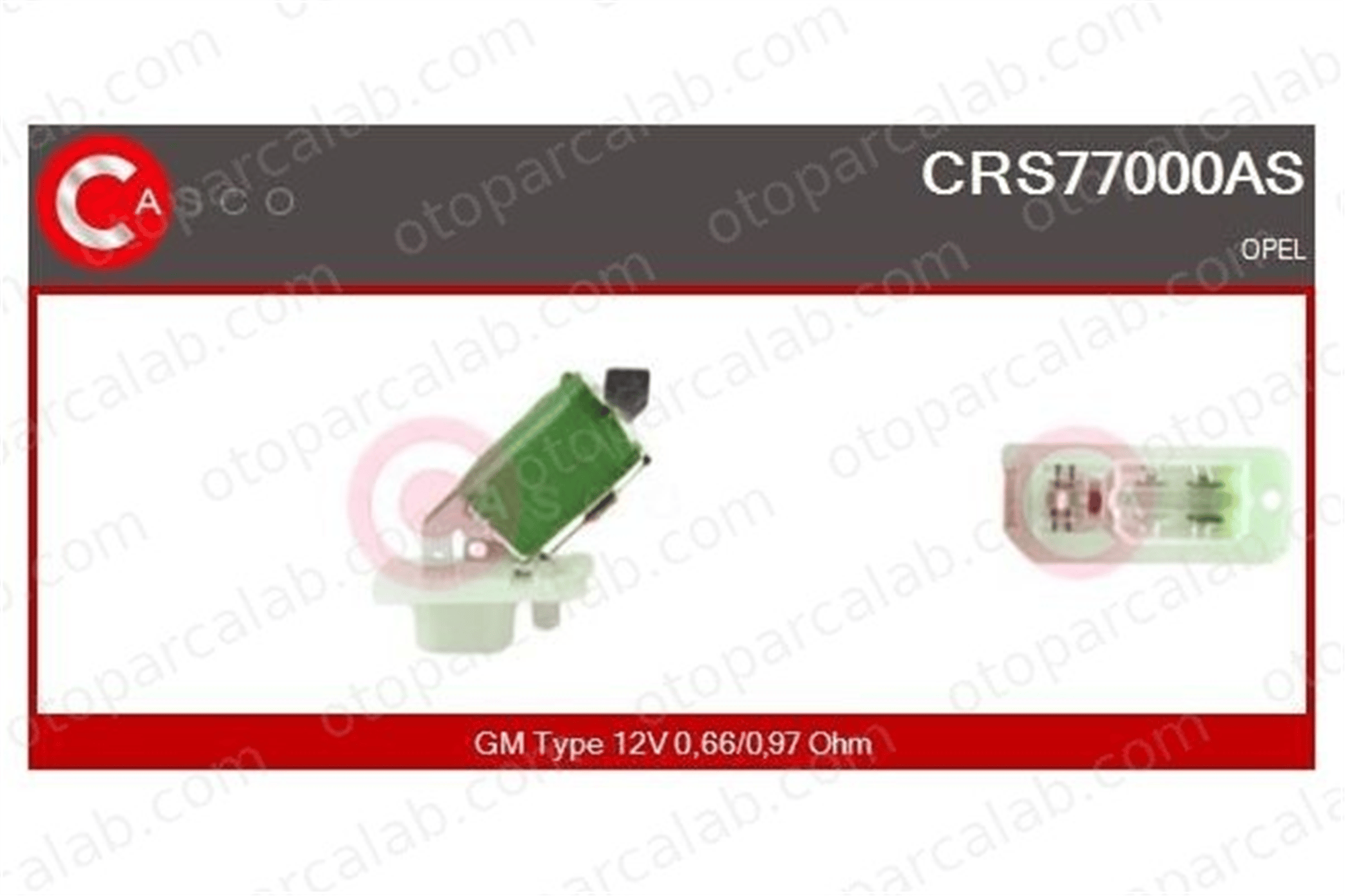 AKD OP107101 Kalorifer Rezistansı OPEL ASTRA F Station wagon ASTRA F 90421995 1845786