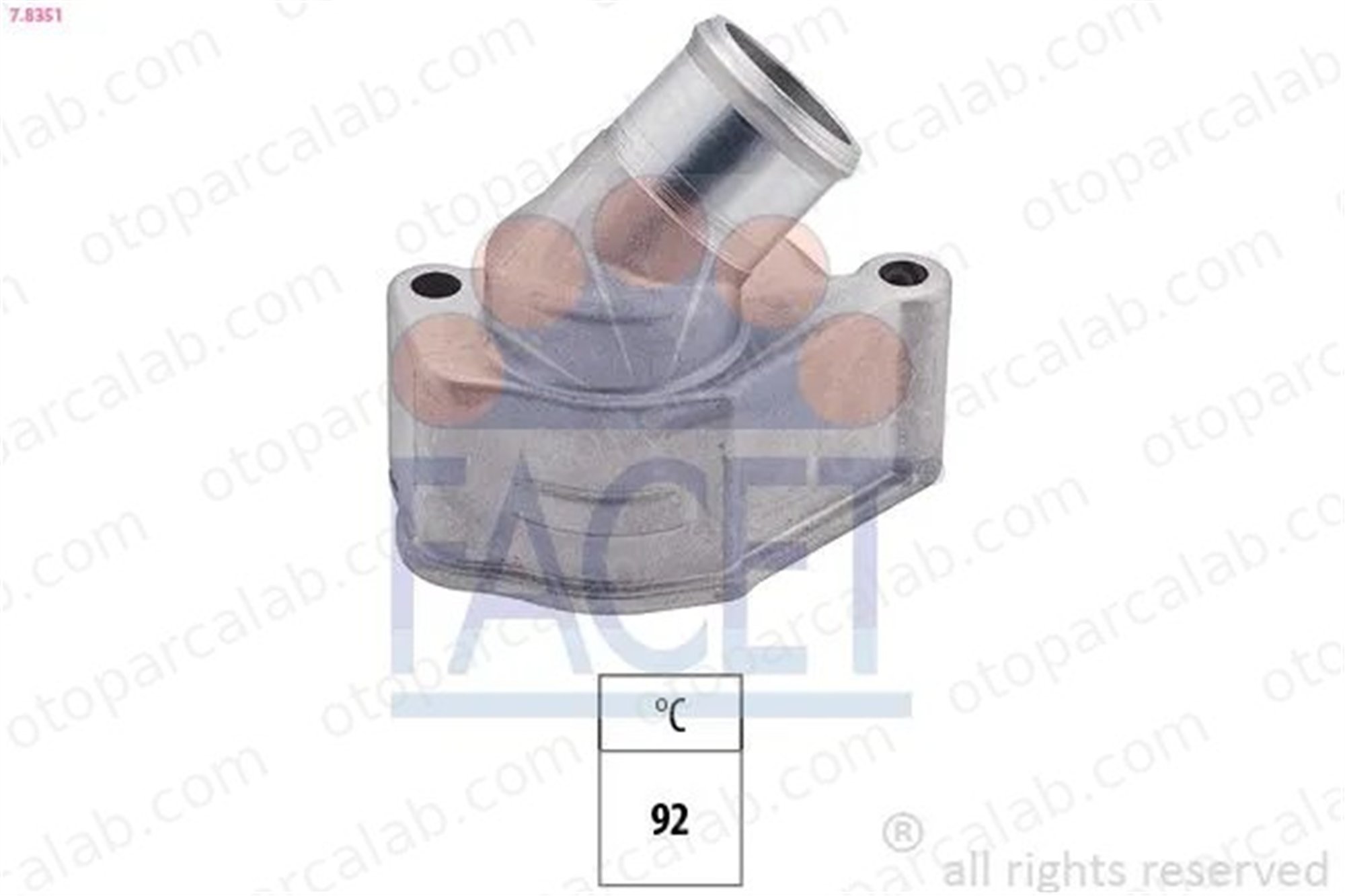 AKD OP143101 Termostat 92 °C OPEL ASTRA F ASTRA F Station wagon 1338068 90411948