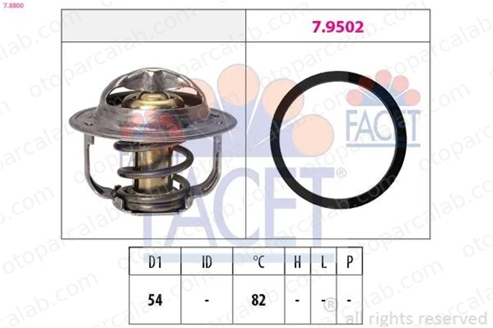 AKD OP143113 Termostat SAAB 9-3 Station wagon 9-3 90537811 1338007
