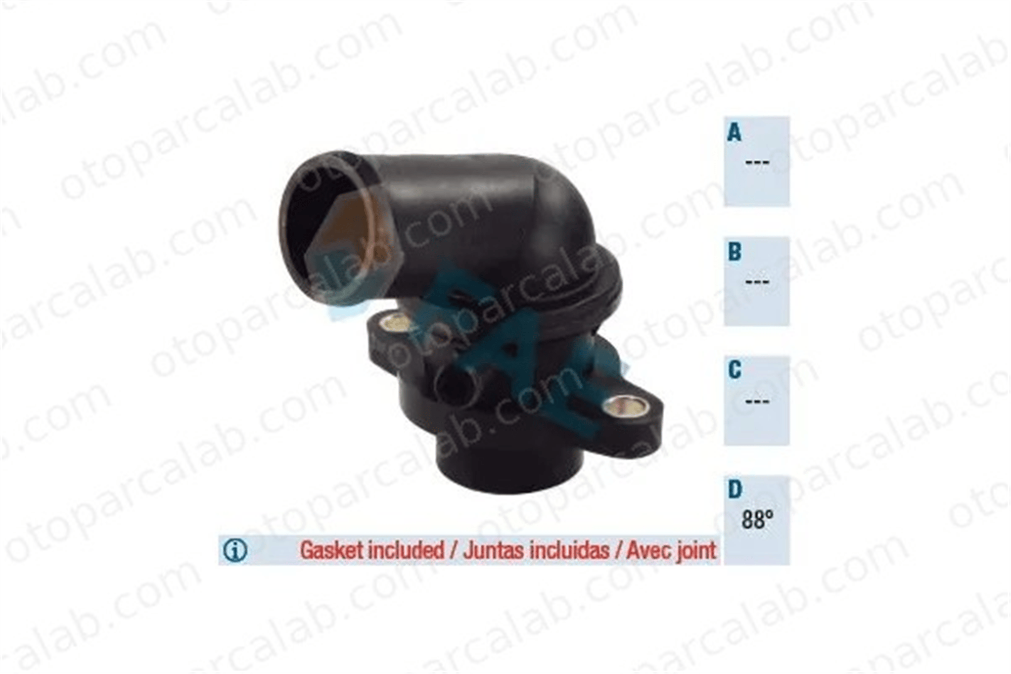 AKD OP143136 Termostat CHEVROLET AVEO / KALOS Sedan AVEO / KALOS Hatchback 96282726 96407677